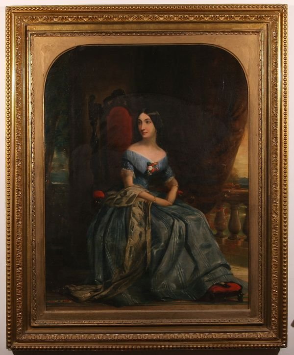 PIMEN ORLOV B1812 Antique Russian Oil Painting - 2