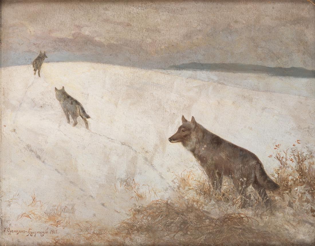 EDMUND ADAMOVICH SULIMAN-GUDZINSKIY (RUSSIAN 1854-1916) (1 of 3)