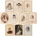 TEN CABINET PHOTOGRAPHS OF EMPEROR NICHOLAS II AND