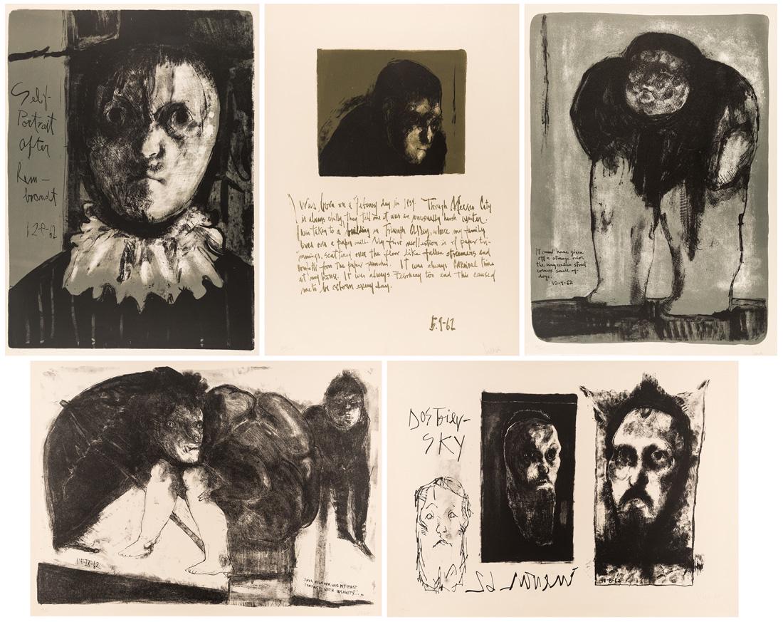 JOSE LUIS CUEVAS (MEXICAN B. 1934) (1 of 12)