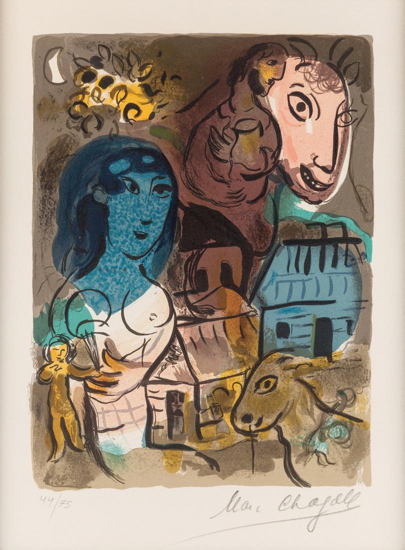 MARC CHAGALL (RUSSIAN-FRENCH 1887-1985) (1 of 3)