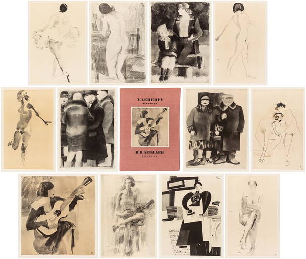 Lebedev, V. Lebedev. Drawings Portfolio, 1974