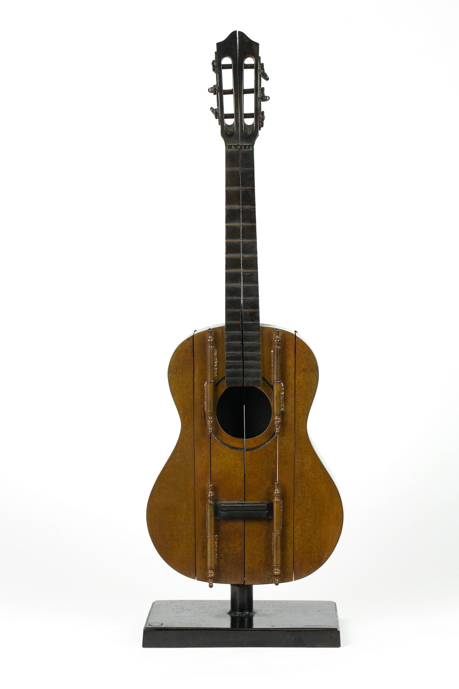 ARMAN (FRENCH-AMERICAN 1928-2005), Mystere Espagnol: ARMAN (FRENCH-AMERICAN 1928-2005) Mystere Espagnol, 1997 signed and marked with Bocquel foundry mark and edition 4/99 (of a total edition of 103) on base dimensions including base when closed: 74 (h) 