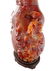 A FINE CHINESE CARNELIAN AGATE VESSEL WITH COVER, QING - 2
