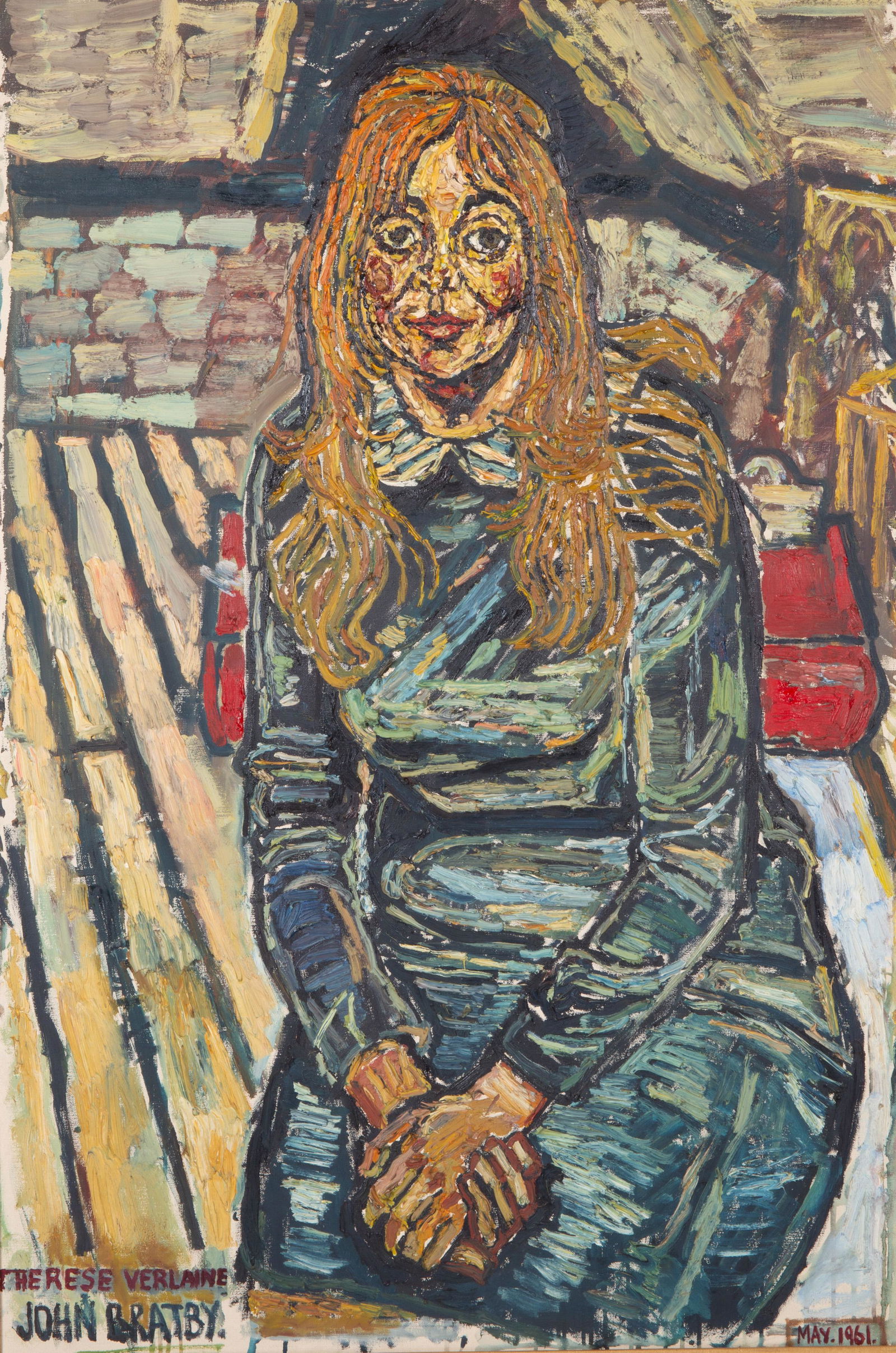 JOHN BRATBY (BRITISH 1928-1992) (1 of 4)