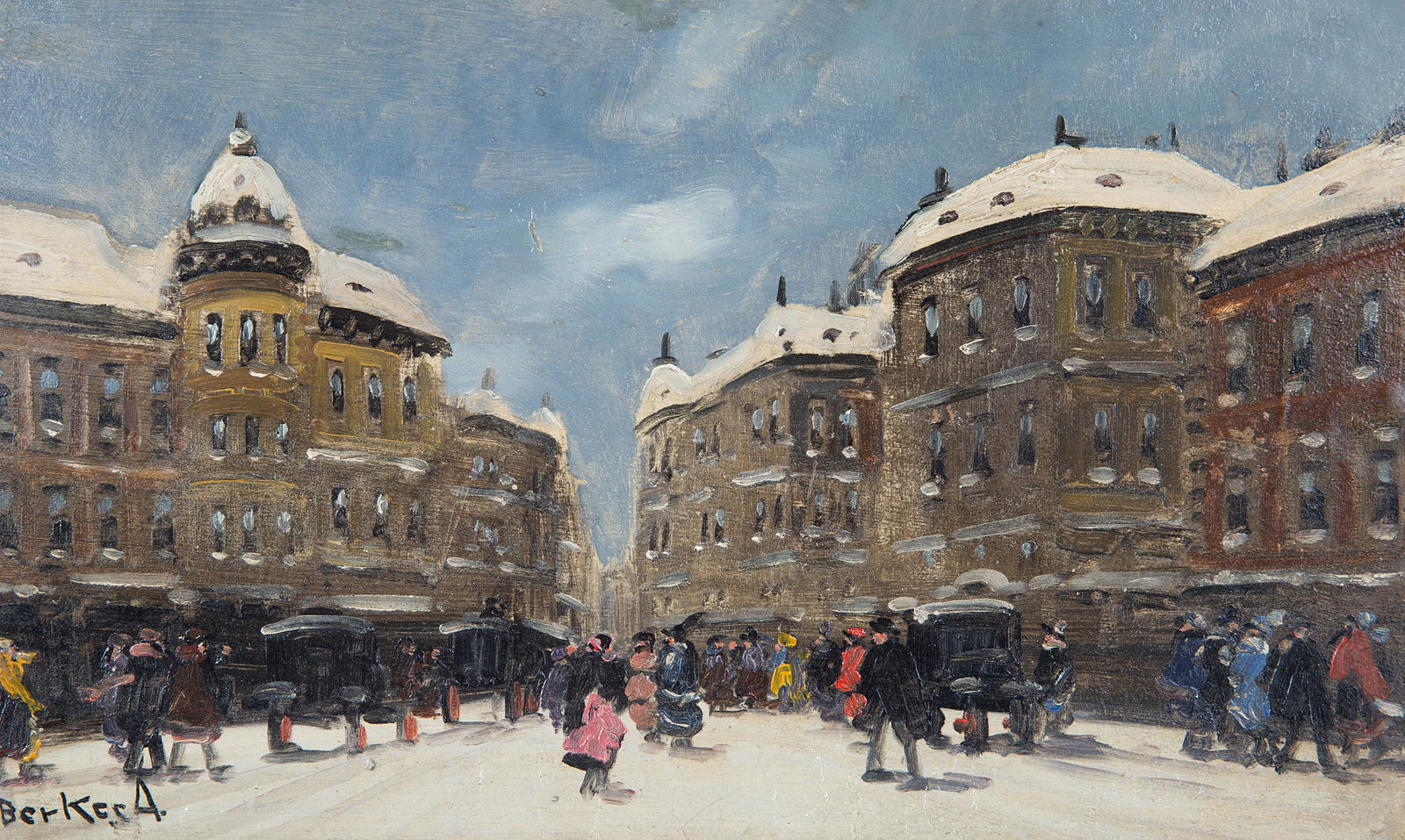 ANTAL BERKES (HUNGARIAN 1874-1938) (1 of 5)