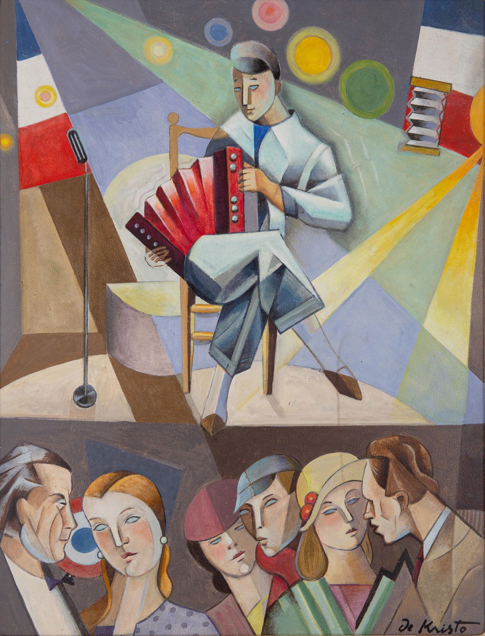 BELA DE KRISTO (HUNGARIAN-FRENCH 1920-2006) (1 of 5)