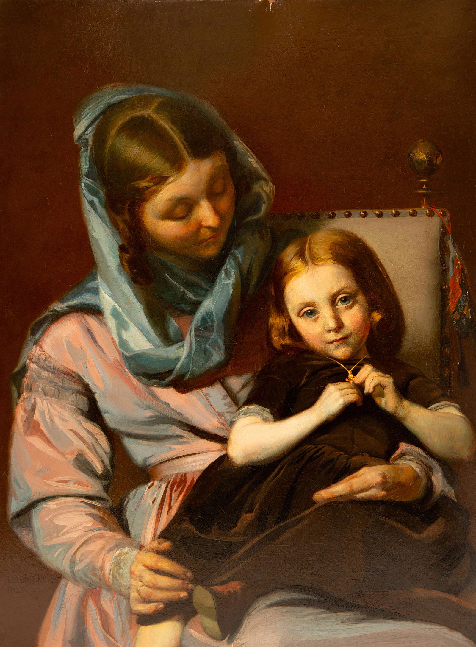 ALEXANDER LAEMLEIN (FRENCH 1813-1871) (1 of 4)