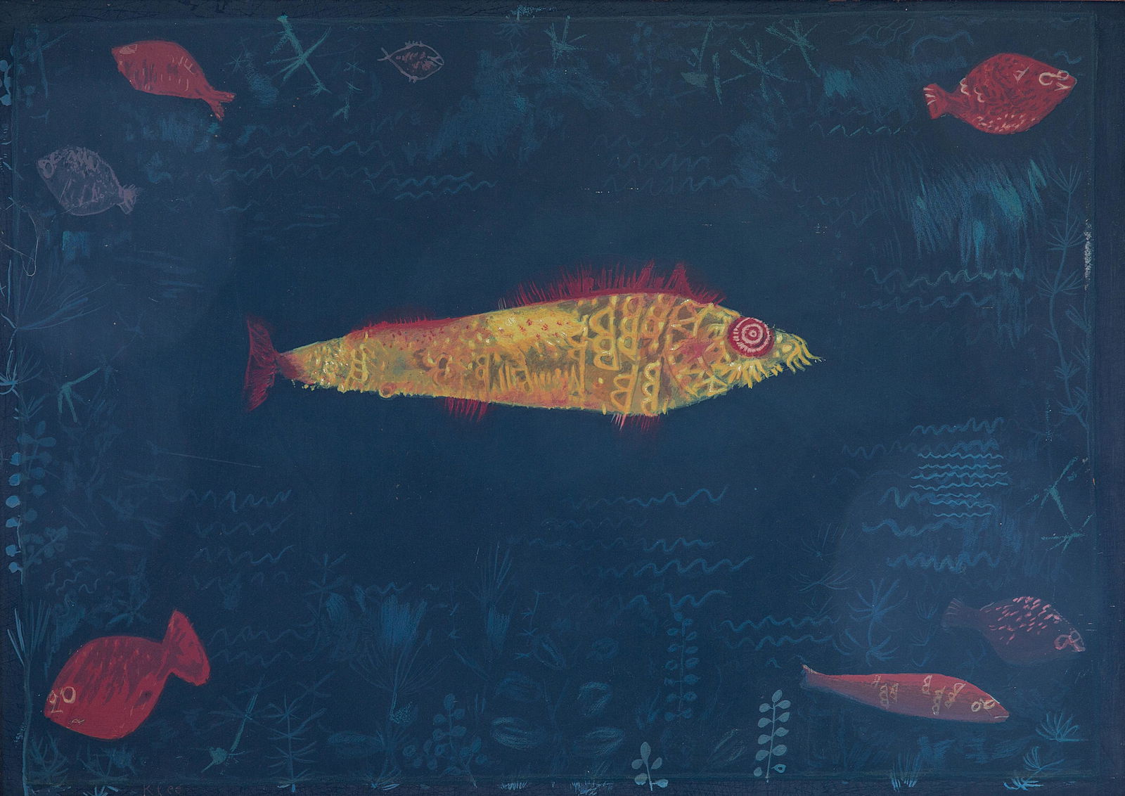 A DIETZ RECREATION  AFTER PAUL KLEE (SWISS 1879-1940) (1 of 5)