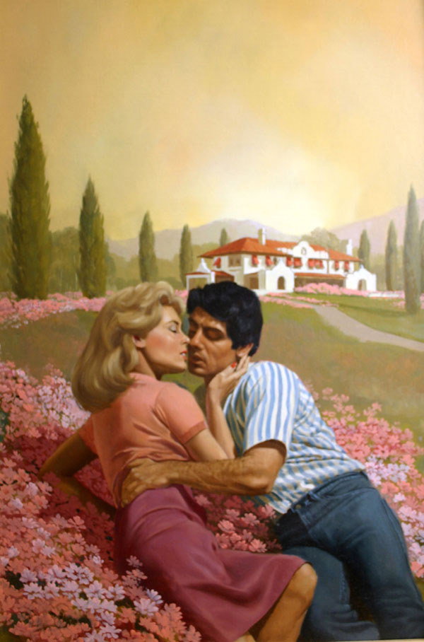 DANNY CROUSE Harlequin Romance Illustration Art