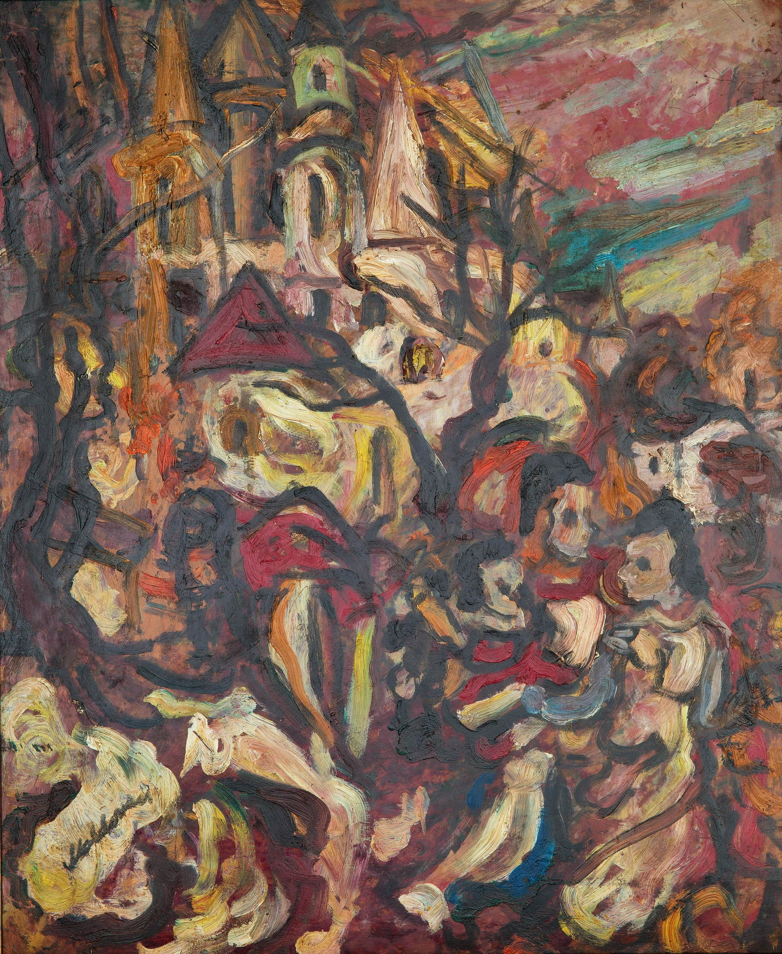 SACHA MOLDOVAN (RUSSIAN-AMERICAN 1901-1982) (1 of 5)