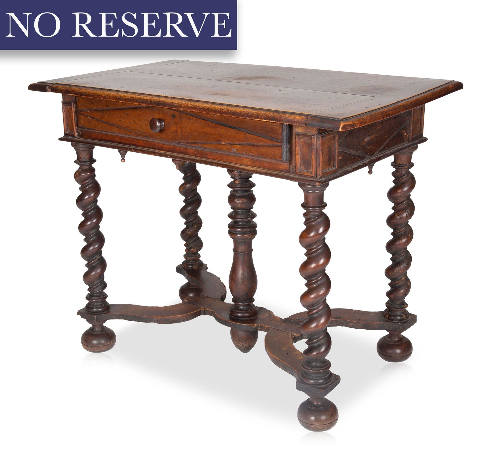 [ROERICH] A FRANCO-FLEMISH WRITING TABLE, 17TH CENTURY (1 of 5)