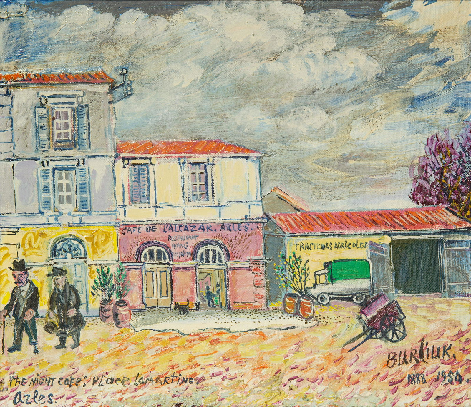 DAVID BURLIUK (RUSSIAN 1882-1967) (1 of 5)