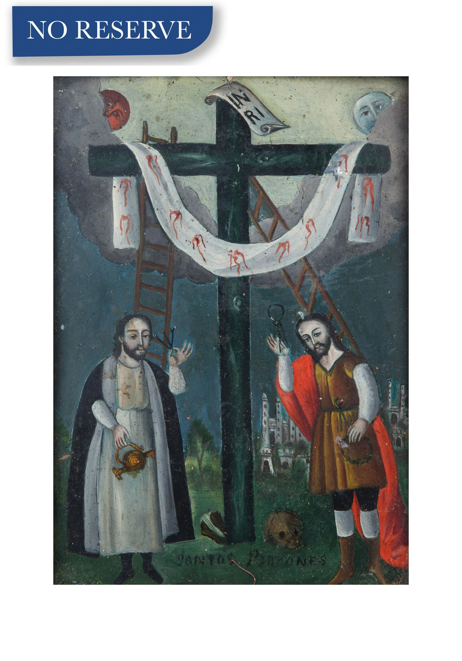 SOUTH AMERICAN COLONIAL SCHOOL, PROBABLY CUZCO, 19TH (1 of 7)