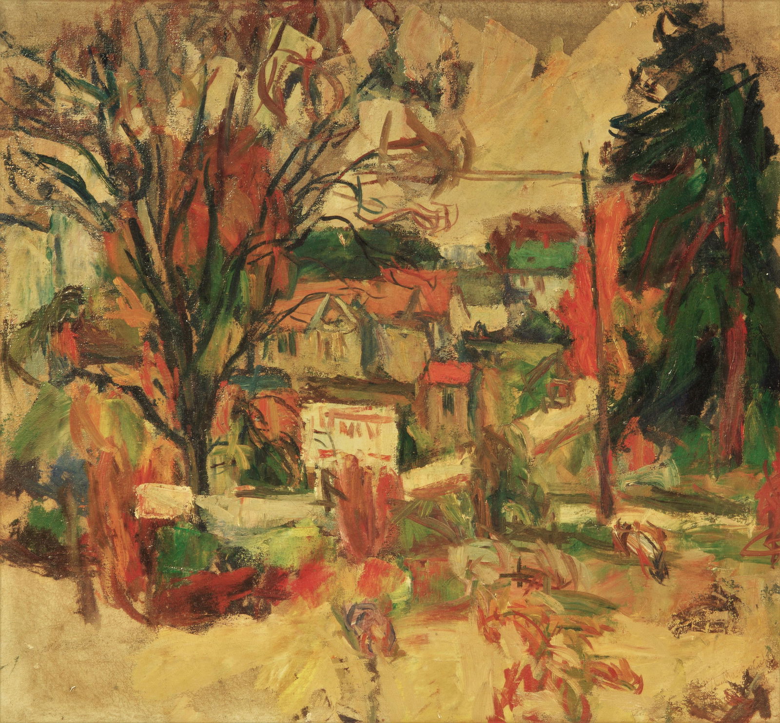 ABRAHAM MANIEVICH (UKRAINIAN 1883-1942) (1 of 4)