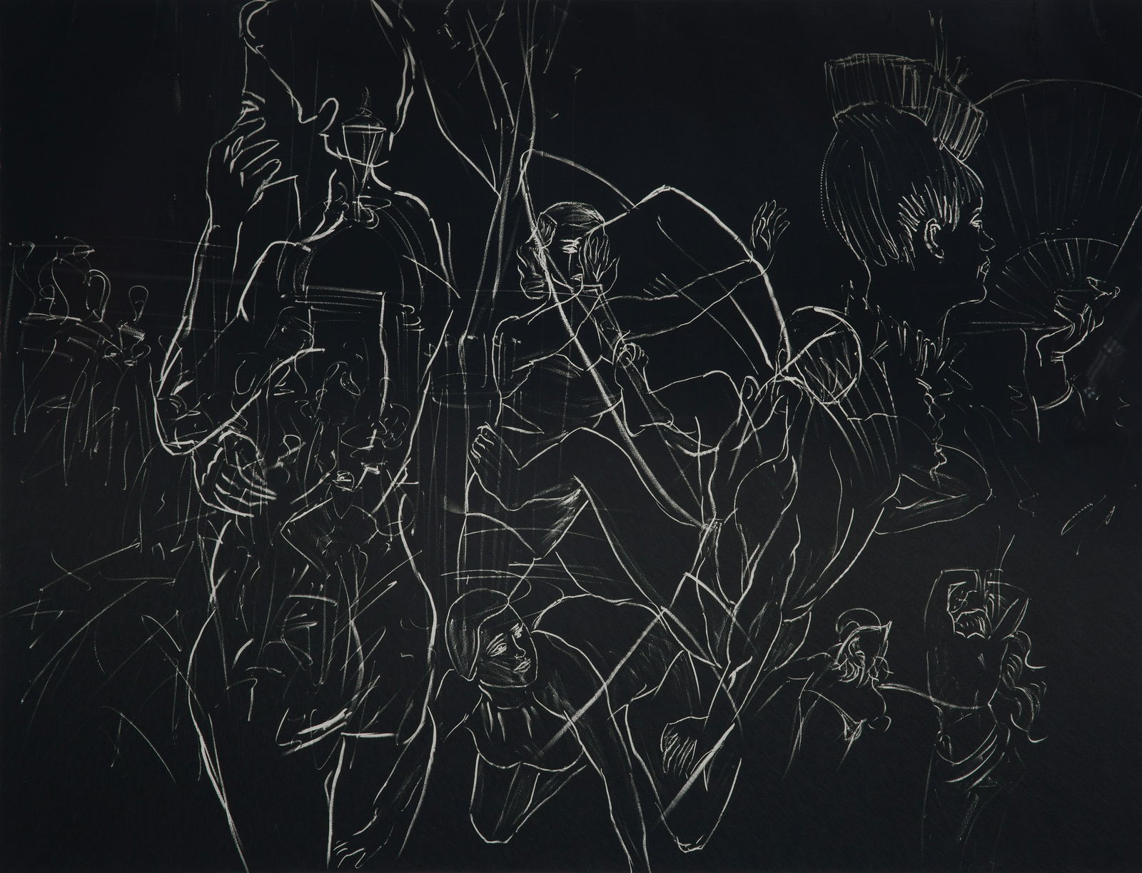 DAVID SALLE (AMERICAN B. 1952) (1 of 5)