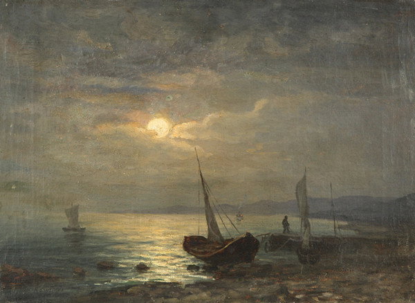 GRIGORY KAPUSTIN (RUSSIAN 1865-1925), "Nochnoi Lov