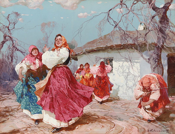 STEPAN FEODOROVICH KOLESNIKOFF (RUSSIAN 1879-1955),