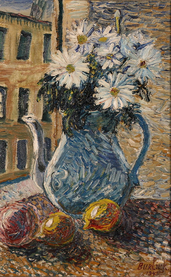 DAVID BURLIUK (RUSSIAN-AMERICAN 1882-1967), "Still