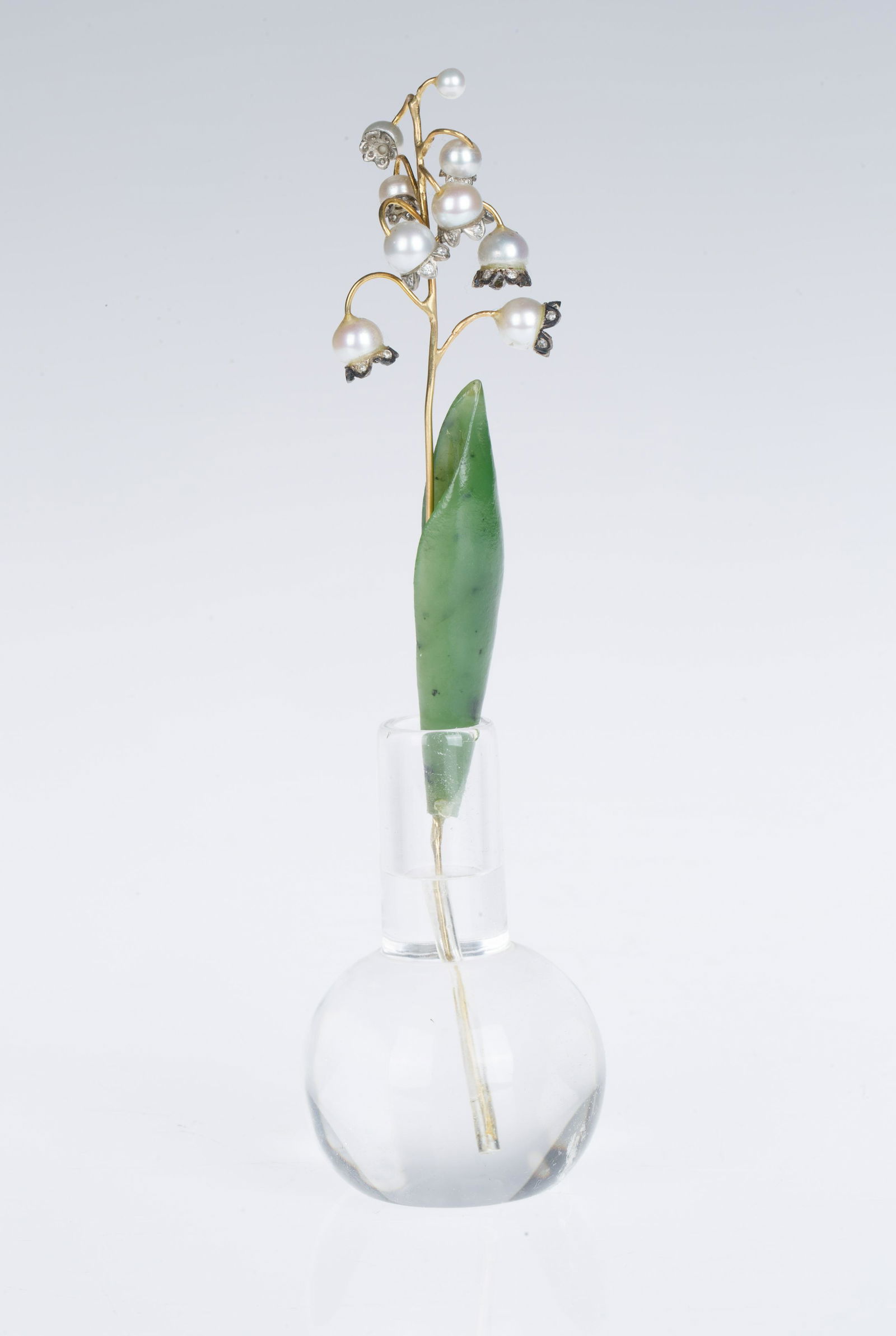 A FABERGE-STYLE 'LILY OF THE VALLEY' STUDY (1 of 2)