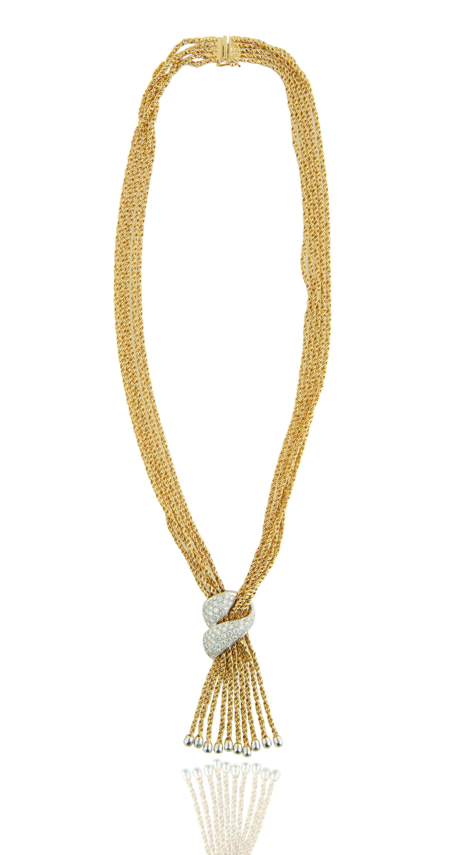 ITALIAN 18KT GOLD NECKLACE (1 of 3)