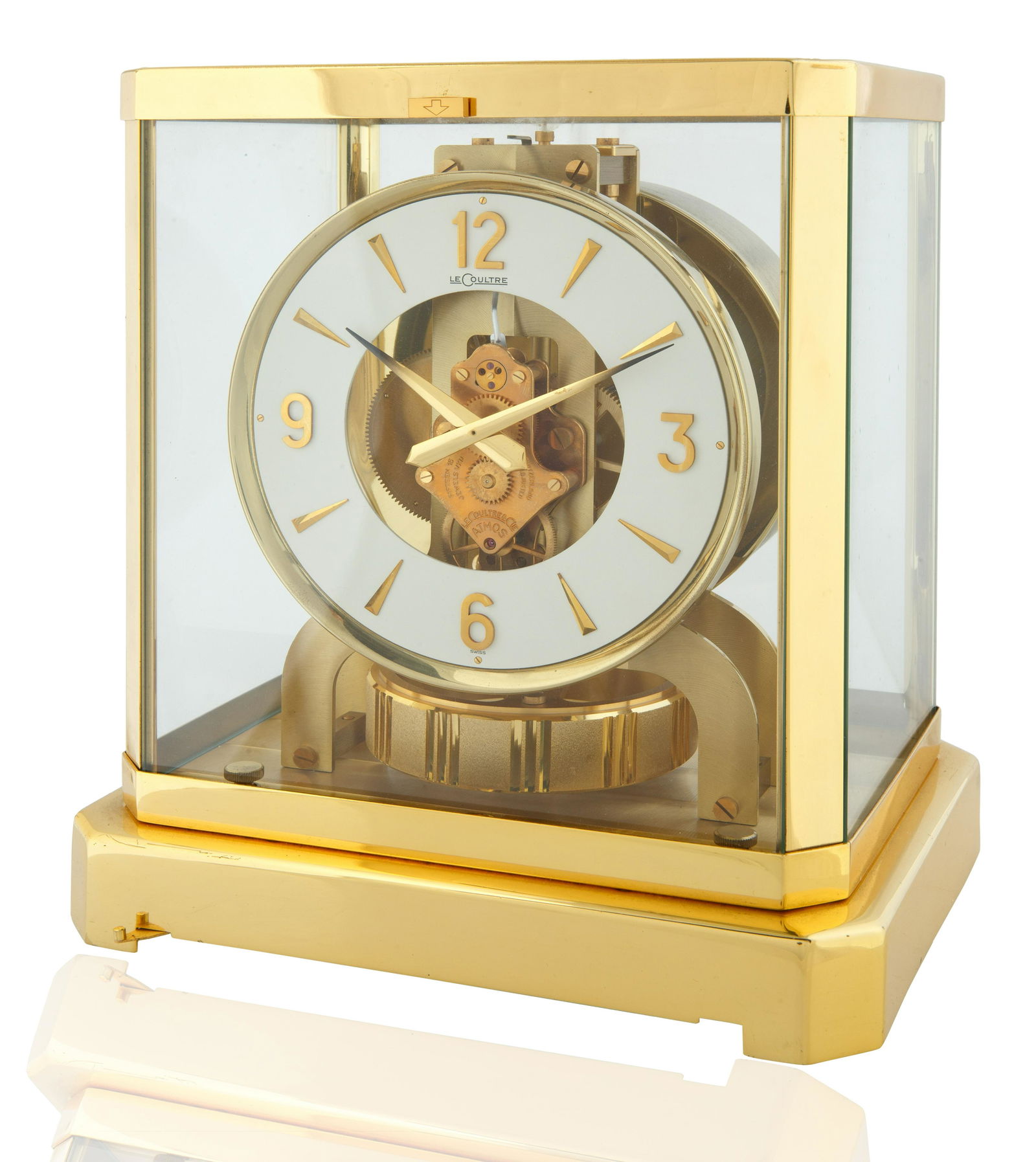 CLASSIC' LECOULTRE MANTLE CLOCK, ATMOS COLLECTION (1 of 8)