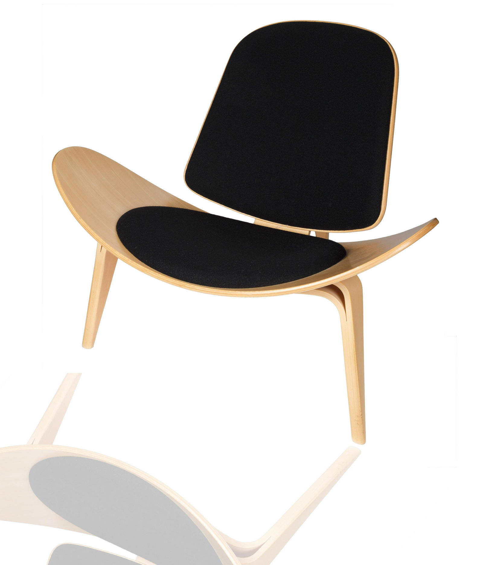 SINGLE 'SHELL CHAIR' CARL HANS WEGNER (1 of 6)