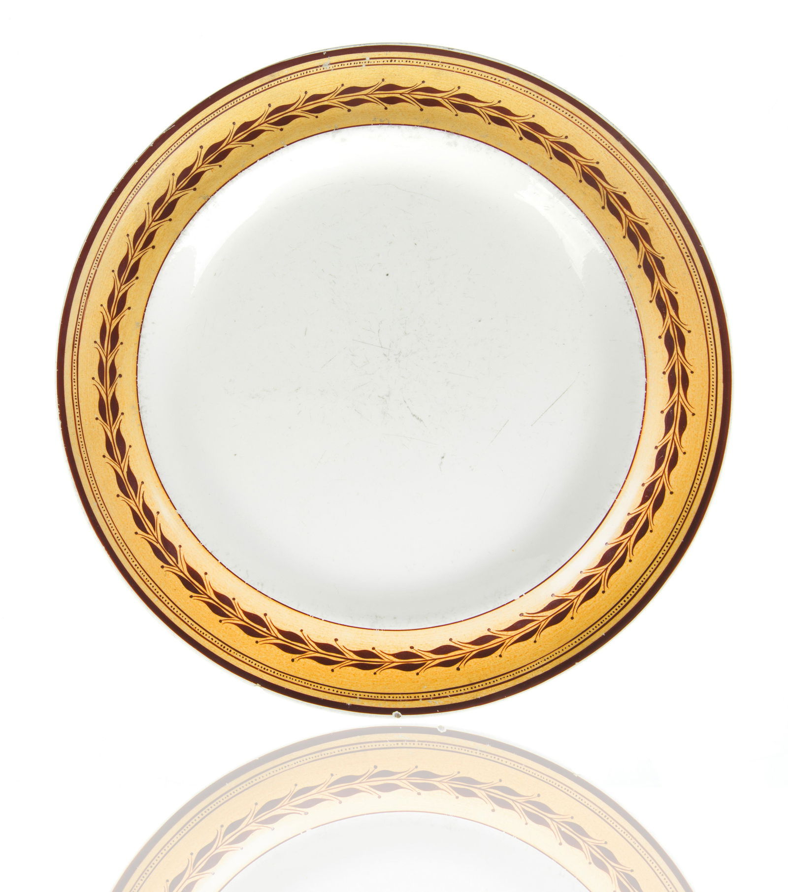 1820 SPODE PORCELAIN PLATE [WINTER PALACE ST PETERSBURG] (1 of 3)