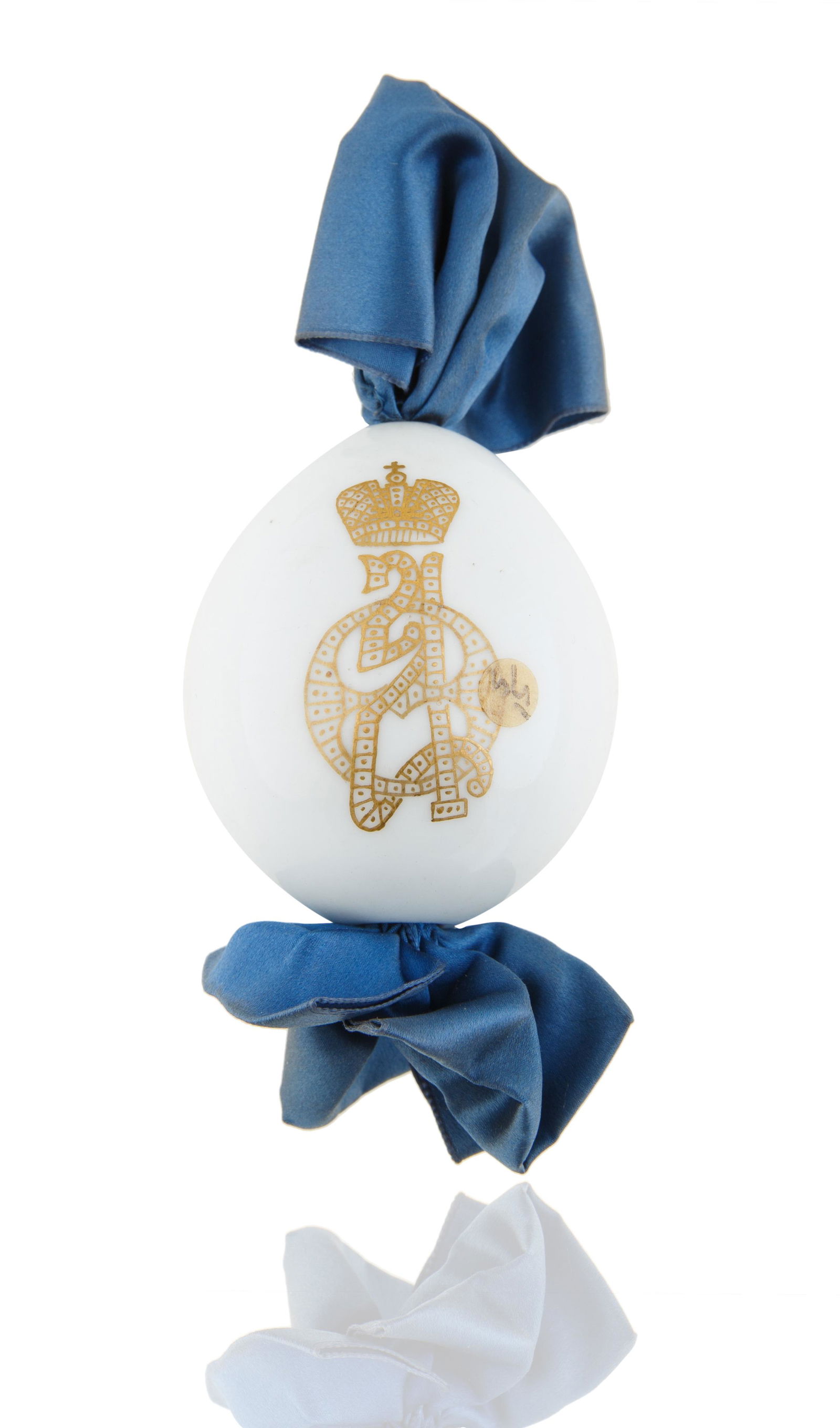 CIRCA 1900 EASTER EGG FOR ALEXANDRA FEODOROVNA [WINTER PALACE, HAMMER GALLERIES] (1 of 5)