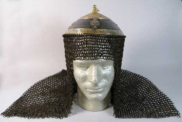 A RUSSIAN IMPERIAL NICHOLAS I ERA PARADE MISIURKA : A RUSSIAN IMPERIAL NICHOLAS I ERA PARADE MISIURKA HELMET OF HIS IMPERIAL MAJESTY OWN CAUCASIAN-MOUNTAINS LIFE-GUARDS HALF-SQUADRON KONVOI ESCORT. Tula, ca. 1830's. In traditional Circassian form, with