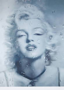 YANG QIAN (CHINESE B. 1959): Grey Girl (Marilyn) 2009 inkjet screenprint on paper 81 x 61 cm (31 7/8 x 24 in.) [image]; 101.5 x 81.5 cm (40 x 32 1/8 in.) [full sheet] unframed signed lower right; edition 190/200 lower left, all i