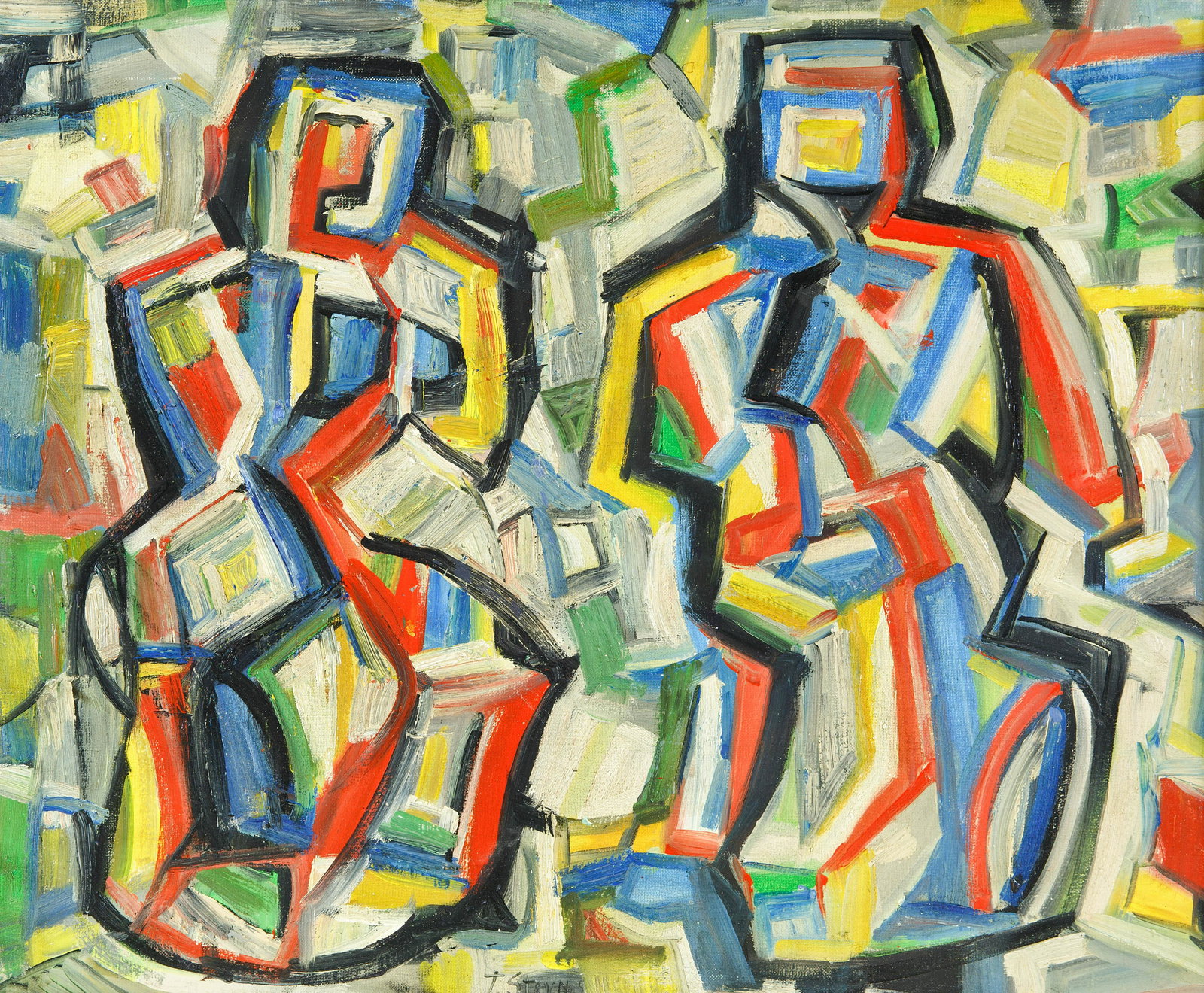 JONASZ STERN (POLISH 1904-1988) (1 of 5)