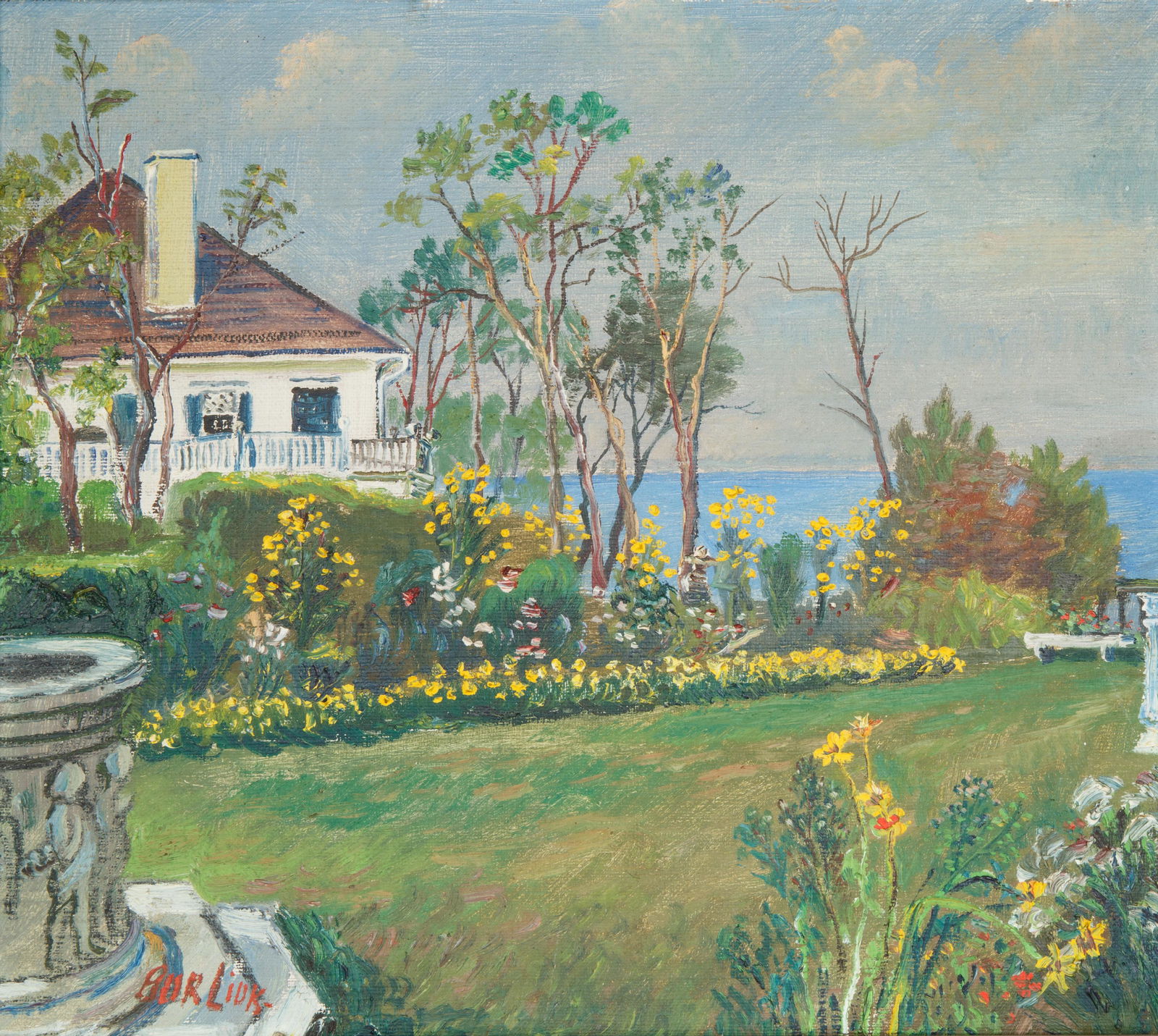 DAVID BURLIUK (UKRAINIAN 1882-1967) (1 of 5)