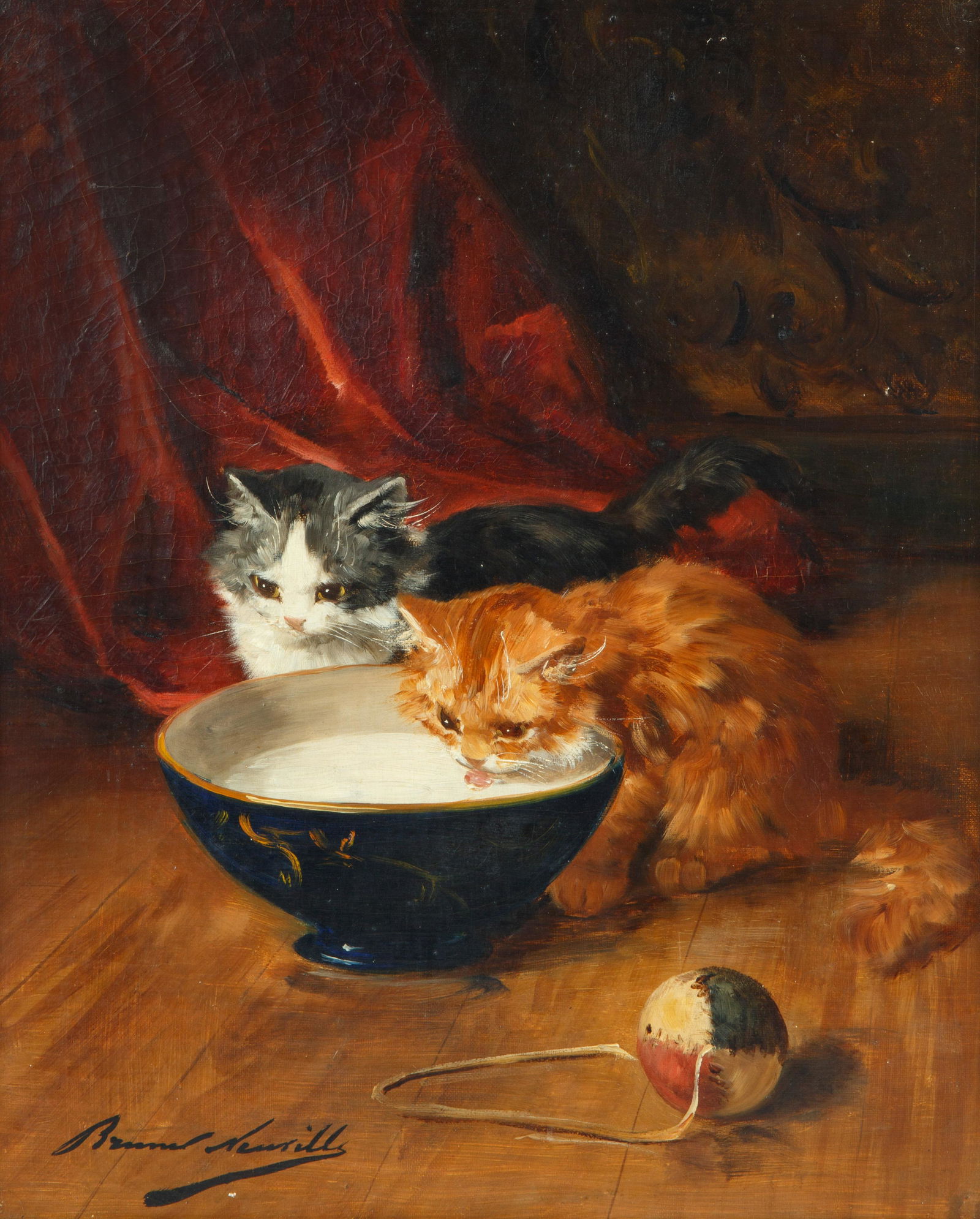 ALFRED-ARTHUR BRUNEL DE NEUVILLE (FRENCH 1852-1941) (1 of 5)