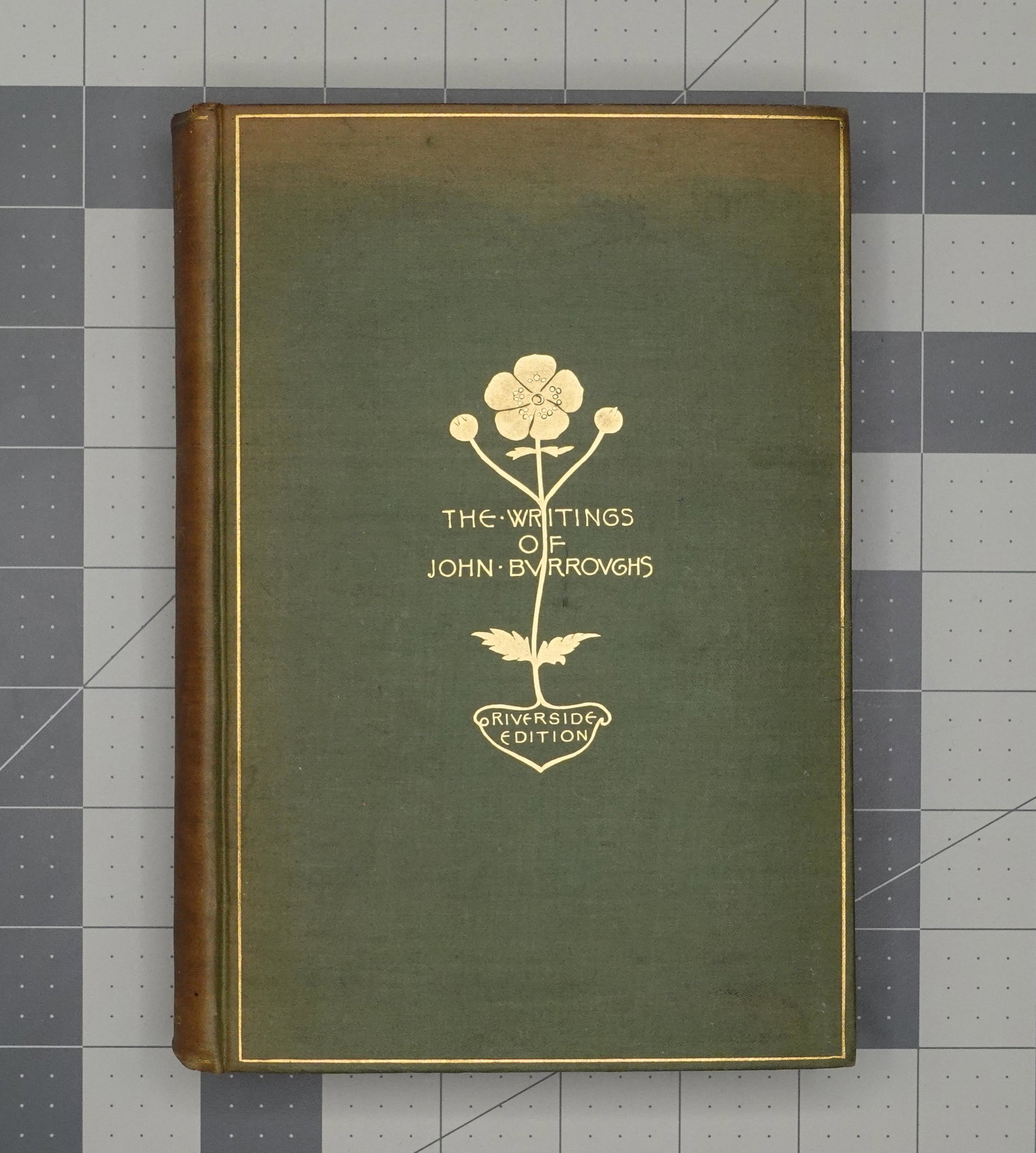 BURROUGHS, WHITMAN A STUDY, 1896: JOHN BURROUGHS, WHITNAN A STUDY (Boston; New York: Houghton, Mifflin and Company, 1896), 19.5 x 13.7 cm (7 11/16 x 5 3/8 in.), 268 pp. first edition, limited to one thousand copies