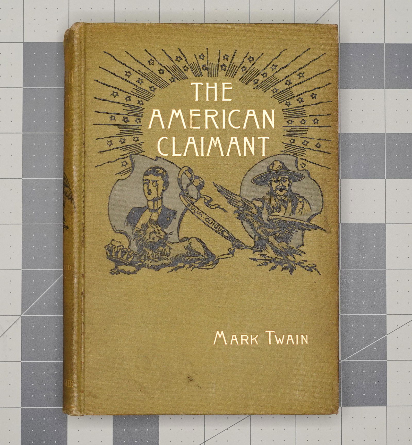 TWAIN, THE AMERICAN CLAIMANT, 1892 (1 of 3)