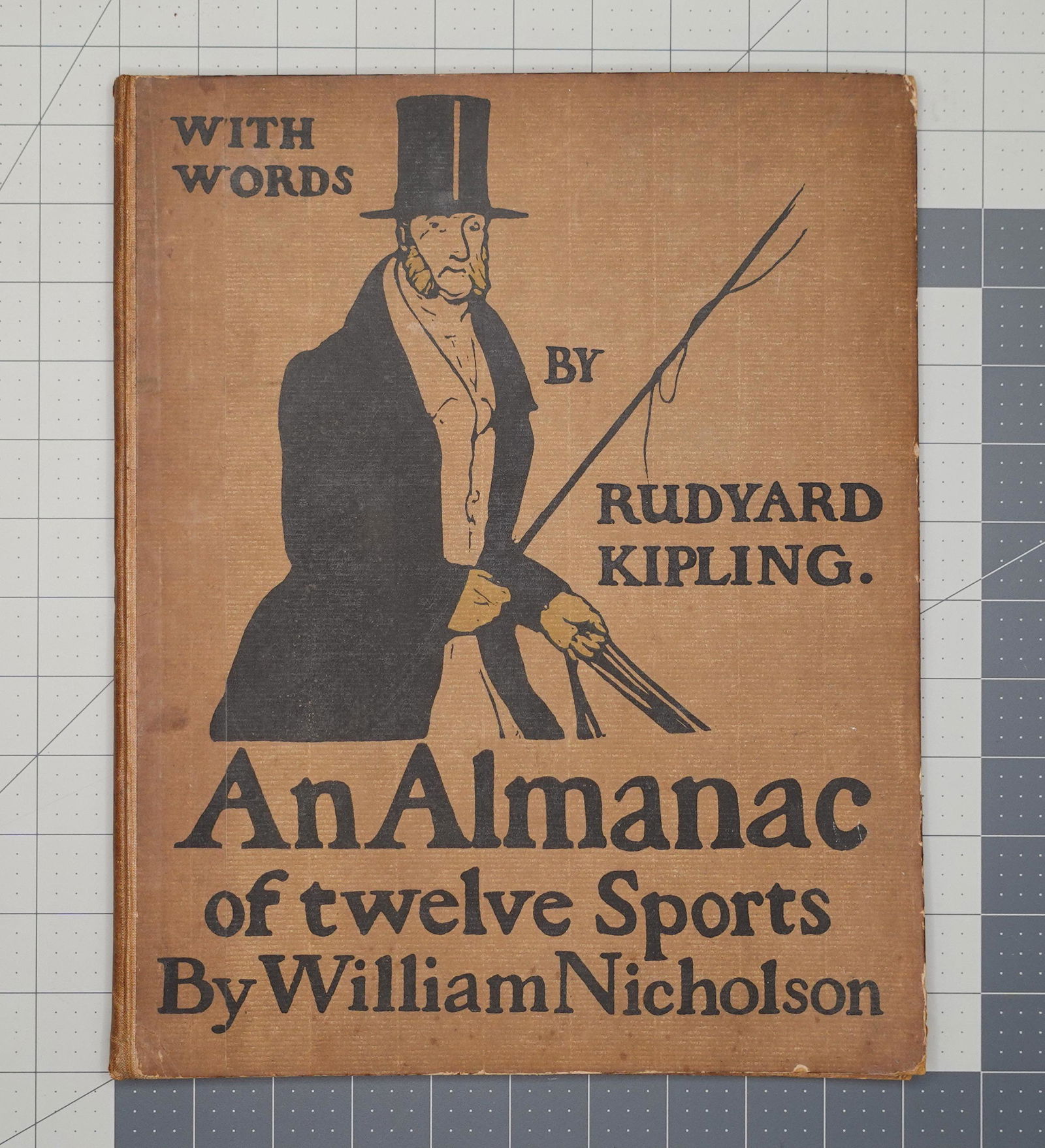 KIPLING, AN ALMANAC OF TWELVE SPORTS, 1898. First edition (1 of 3)