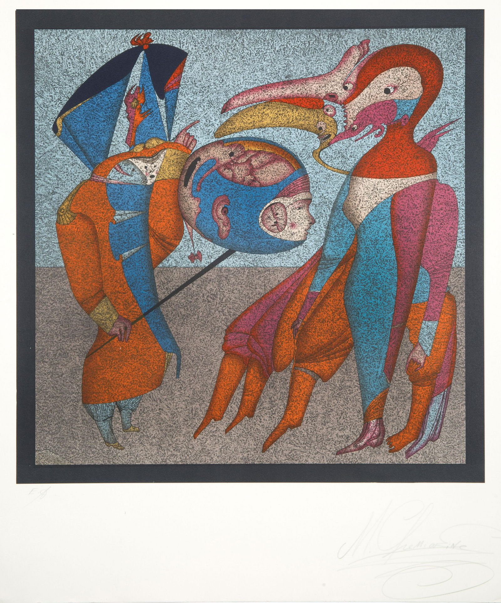 MIKHAIL CHEMIAKIN (RUSSIAN B. 1943) (1 of 2)