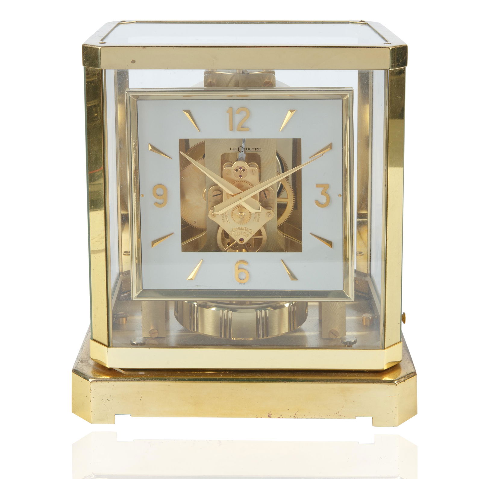 A 'CLASSIC' LECOULTRE MANTLE CLOCK, ATMOS COLLECTION (1 of 7)