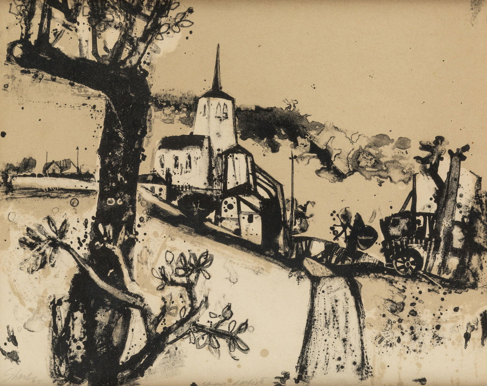 SERGE SHART (LEBANESE-ARMENIAN 1927-2011) (1 of 3)