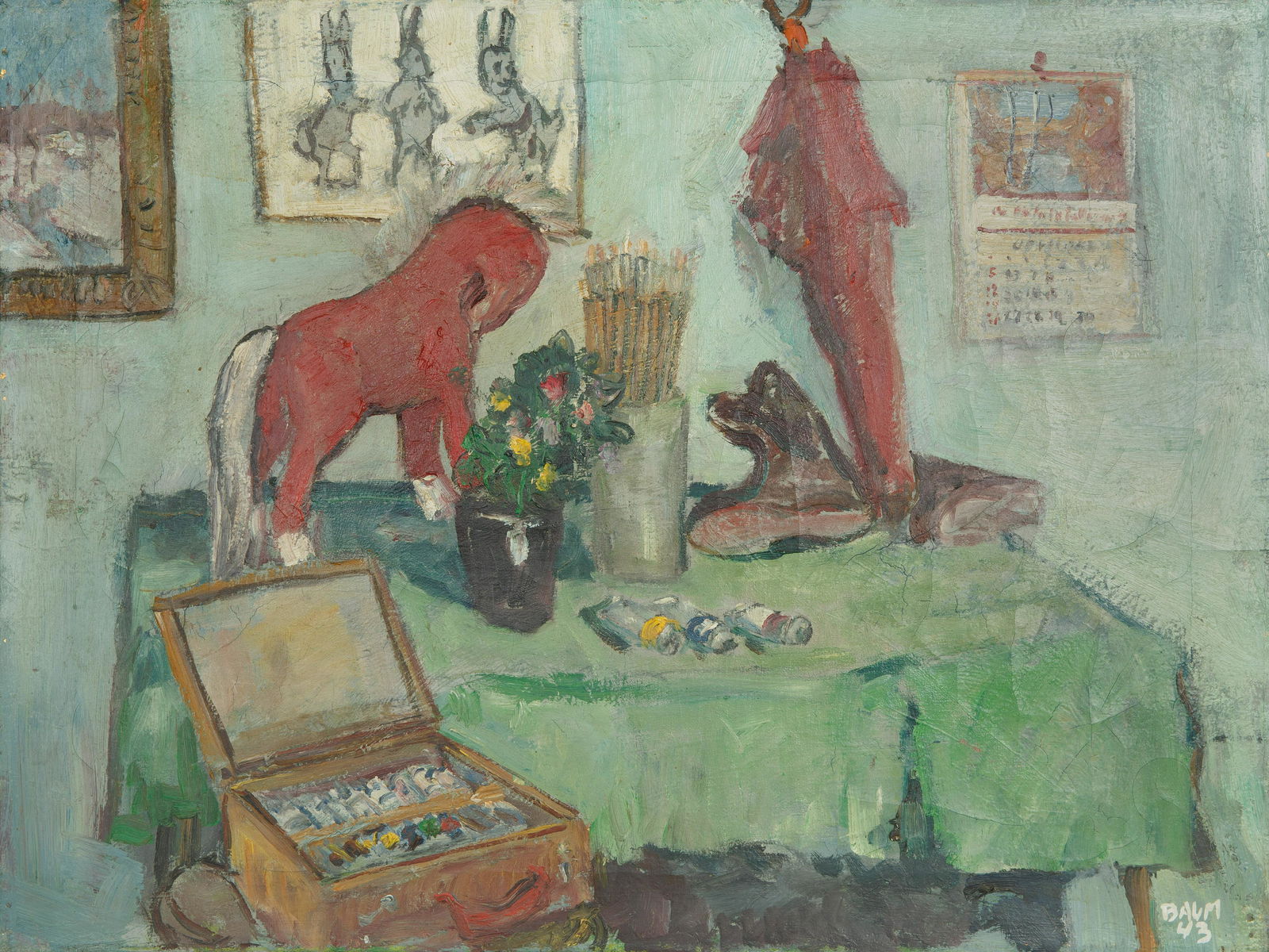 WALTER BAUM (AMERICAN 1884-1956) (1 of 3)