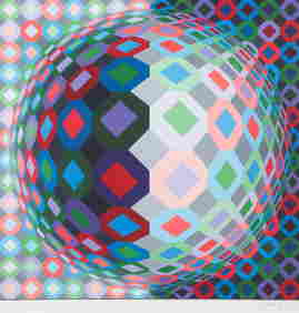 VICTOR VASARELY (HUNGARIAN-FRENCH 1906-1997) (1 of 4)