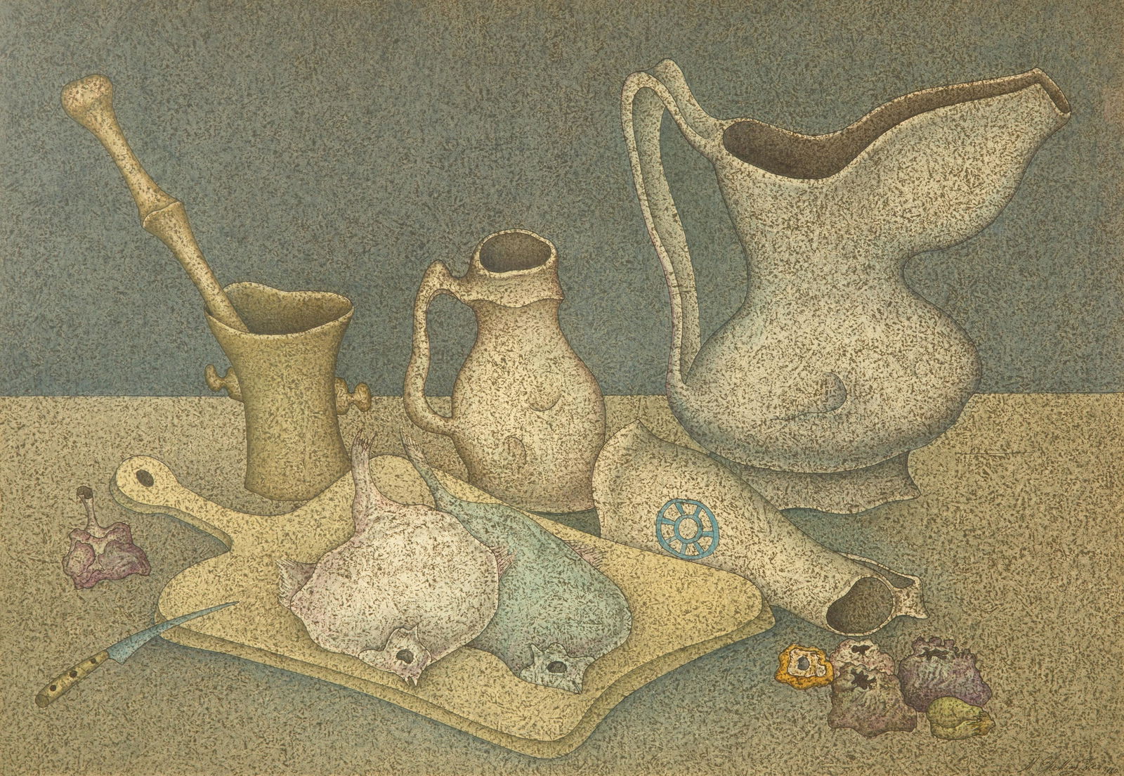 MIKHAIL CHEMIAKIN (RUSSIAN B. 1943) (1 of 5)