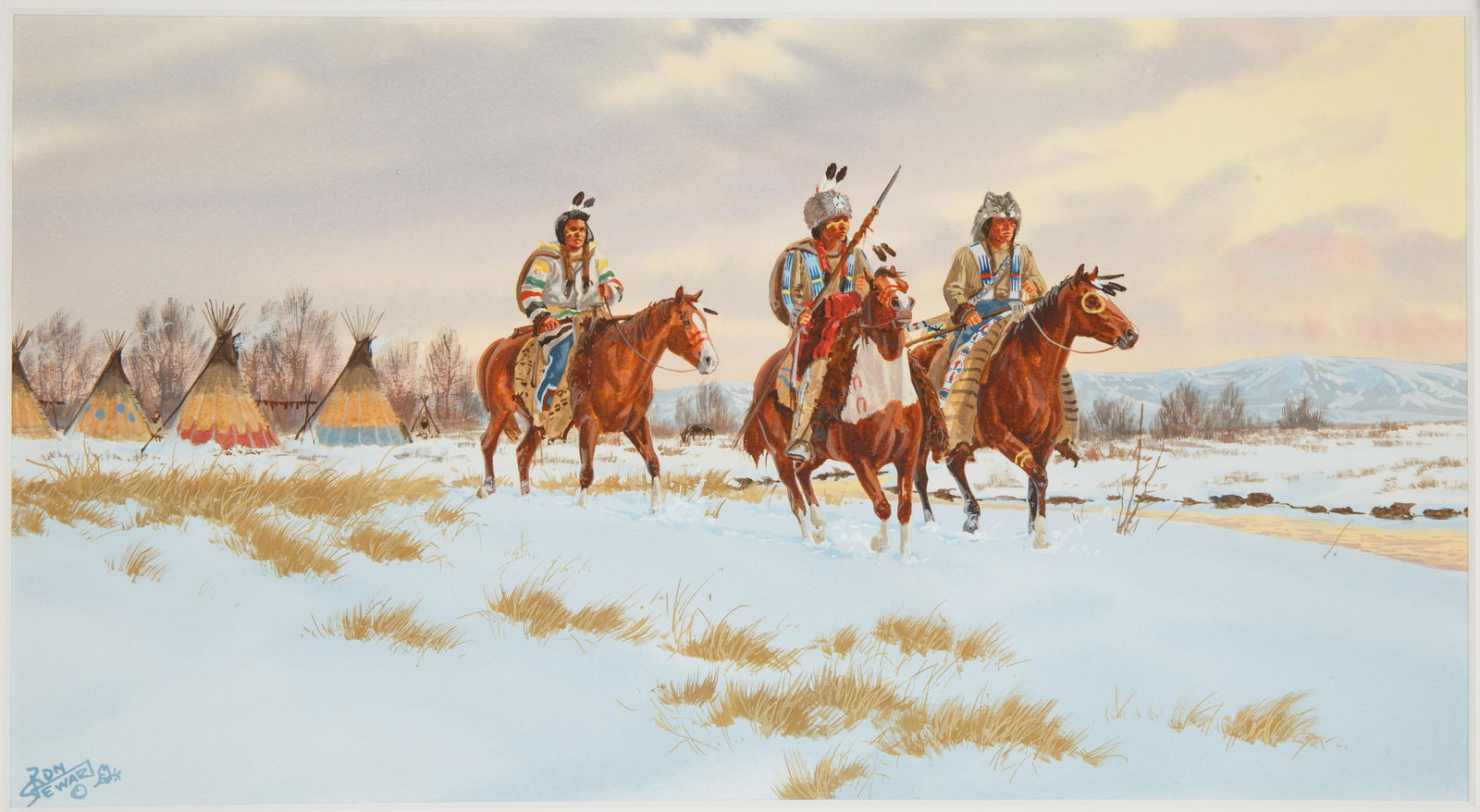 RON STEWART (AMERICAN, CONTEMPORARY) (1 of 4)