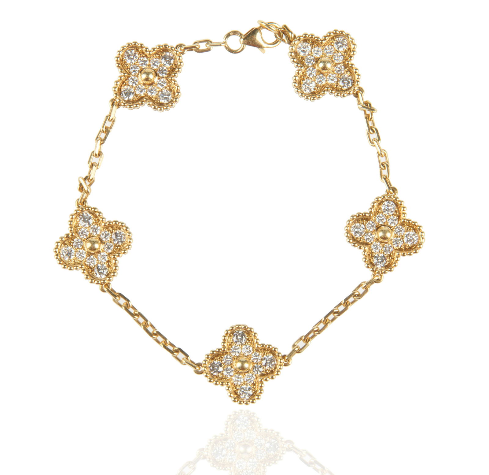 VAN CLEEF AND ARPELS ALHAMBRA BRACELET, #CL100427 (1 of 4)