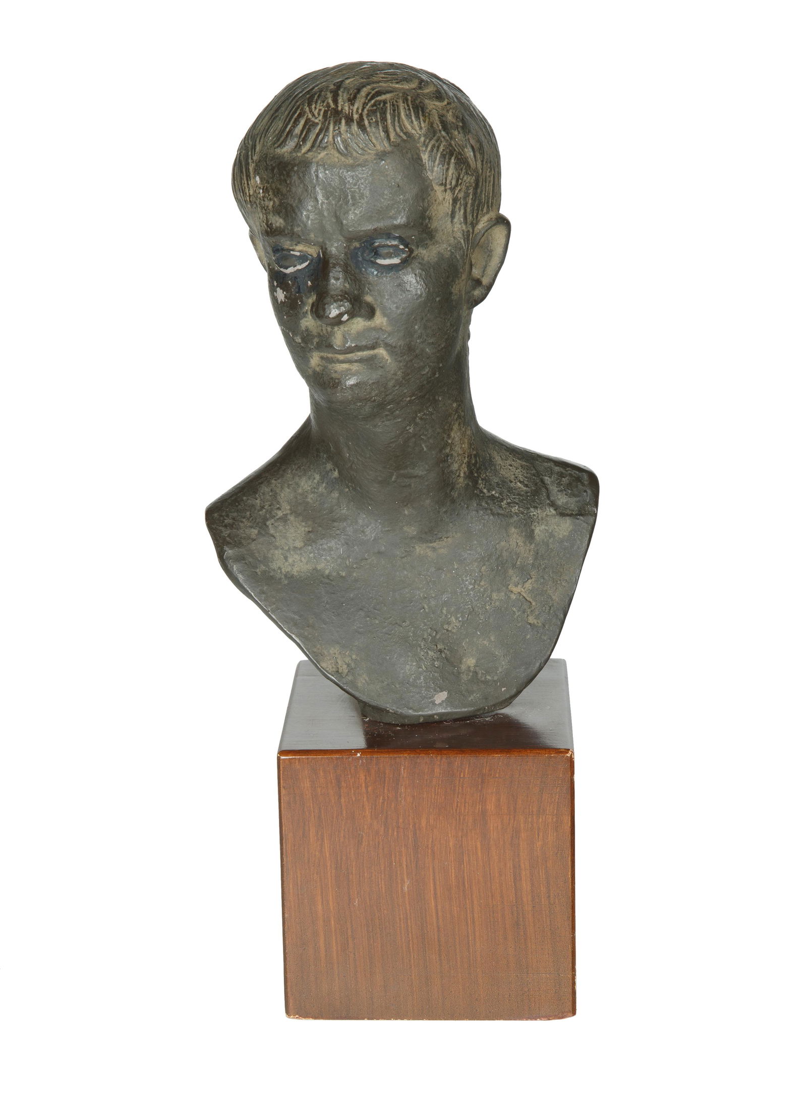 CAST BUST OF A MAN (1 of 5)