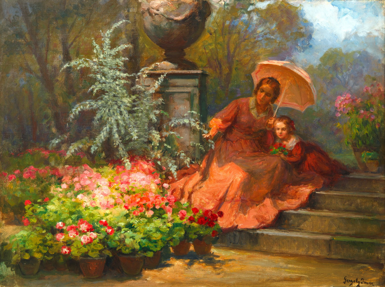 IMRE GERGELY (HUNGARIAN 1868-1914) (1 of 4)