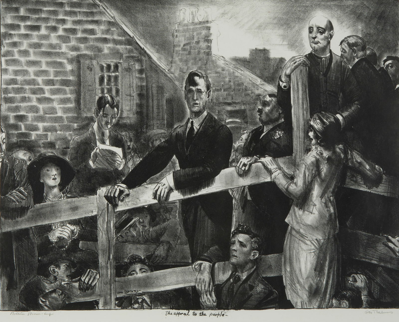 GEORGE BELLOWS (AMERICAN 1882-1925) (1 of 4)