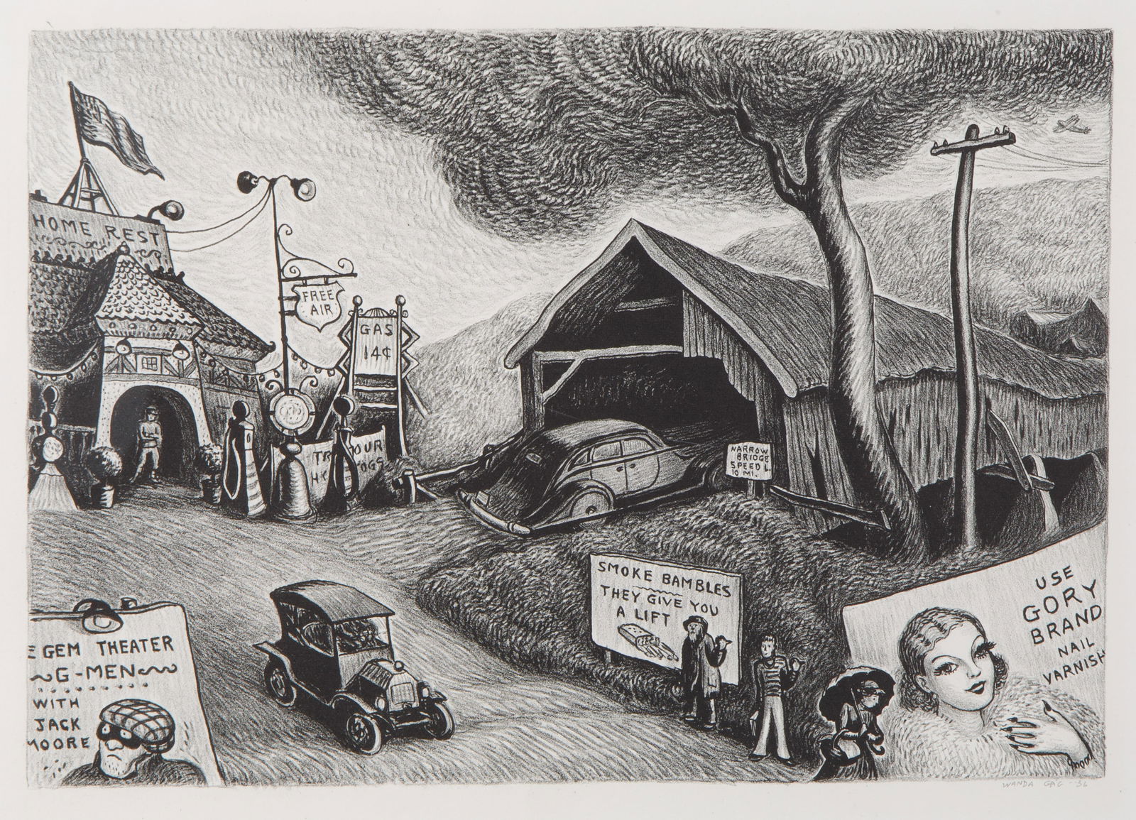 WANDA HAZEL GAG (AMERICAN 1893-1946) (1 of 4)