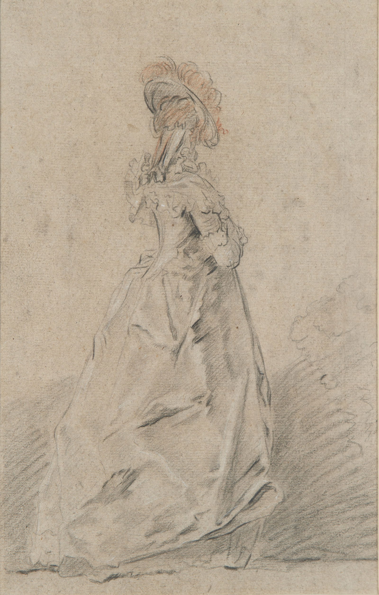 ATTRIBUTED LOUIS JOSEPH WATTEAU (FRENCH 1713-1798) (1 of 3)